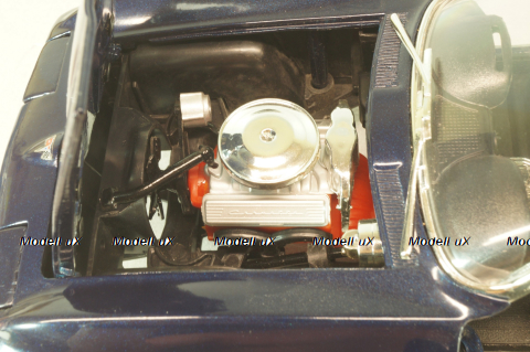 Chevrolet Corvette (C2) Stingray 1963, blue, ERTL 1:18