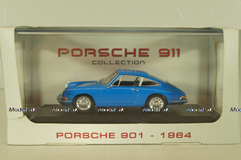Porsche 911 1964, blue, 7114001, Atlas 1:43 Уценка!