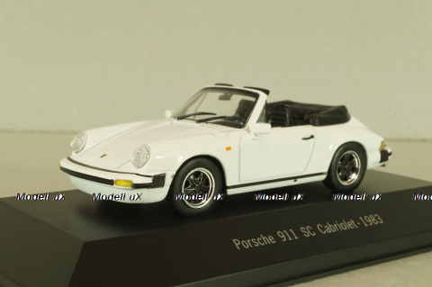 Porsche 911 SC Cabriolet 1983, white, 7114004, Atlas 1:43