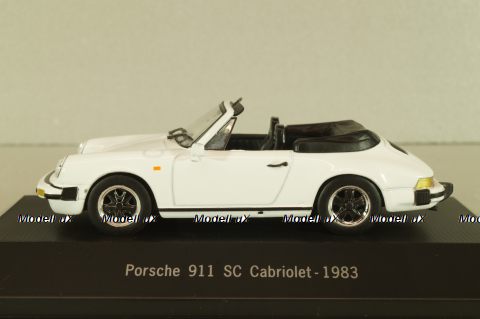 Porsche 911 SC Cabriolet 1983, white, 7114004, Atlas 1:43
