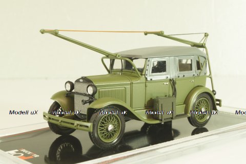 Газ-А с радиостанцией "Призма", военный, TR4830, TruckTyr 1:43