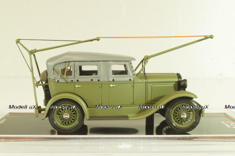 Газ-А с радиостанцией "Призма", военный, TR4830, TruckTyr 1:43