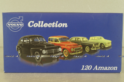 Volvo 120 Amazon 1956, blue/white, 8506002, Atlas Volvo Collection, 1:43