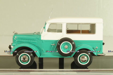 Газ-69 Icelandic version, зелен/белый, TR4831, TruckTyr 1:43