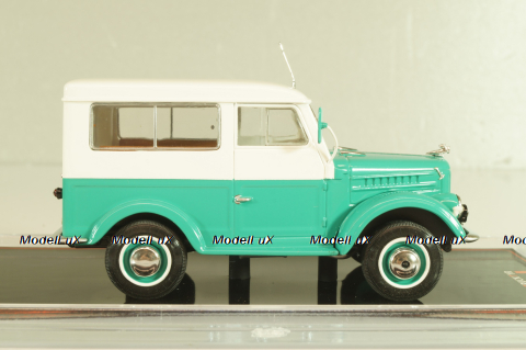 Газ-69 Icelandic version, зелен/белый, TR4831, TruckTyr 1:43