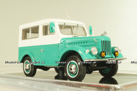 Газ-69 Icelandic version, зелен/белый, TR4831, TruckTyr 1:43