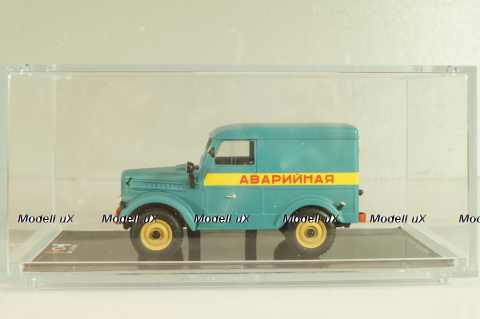 Газ-69 Аварийная, голубой, TR4828, TruckTyr 1:43