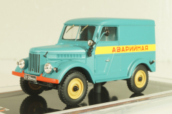Газ-69 Аварийная, голубой, TR4828, TruckTyr 1:43