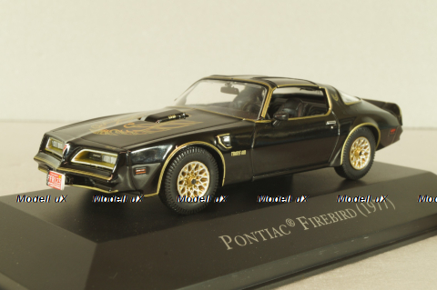 Pontiac Firebird Trans Am 1977, black, American Cars №5, AC005, Altaya 1:43