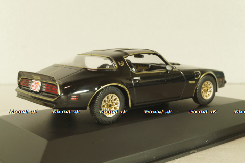 Pontiac Firebird Trans Am 1977, black, American Cars №5, AC005, Altaya 1:43