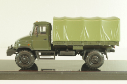 Зил-432730 грузовой автомобиль с тентом 4х4, военный, TR4832, TruckTyr 1:43