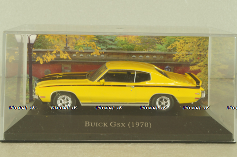 Buick GSX 1970, yellow, American Cars №19, AC019, Altaya 1:43