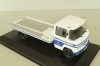 Mercedes L 608 D (W309) tow truck 1980, white/blue, MBOMS076, Altaya, Mercedes-Benz Offizielle Modell Sammlung #76, 1:43