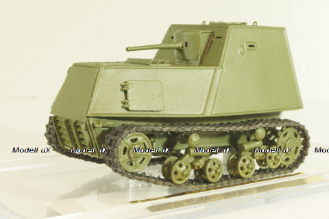 ХТЗ-16 Броне-трактор образца 1941г., №6 из 20шт АвтоБюро 1:43