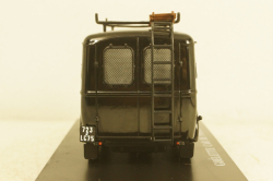 Renault Goelette Van Police 1962 black, Hachette 1:43