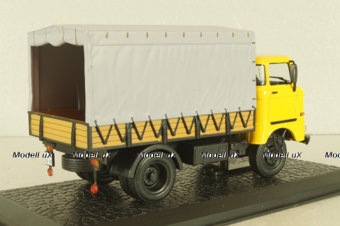 IFA W50L truck 1965, yellow/grey, 7167101, Atlas 1:43