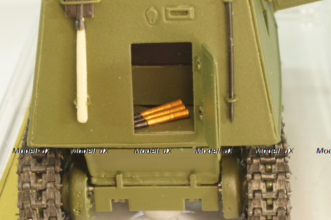ХТЗ-16 Броне-трактор образца 1941г., №6 из 20шт АвтоБюро 1:43