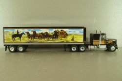 Kenworth W925 with semi-trailer "Smokey and the Bandit" 1977, black, W83431001, Werk83 1:43 Уценка!