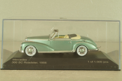 Mercedes-Benz 300 (W188) SC Roadster 1956, light green, WhiteBox 1:43
