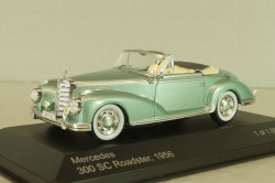 Mercedes-Benz 300 (W188) SC Roadster 1956, light green, WhiteBox 1:43