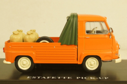 Renault Estafette Pick-Up 1960, orange green, Hachette 1:43