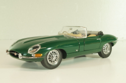Jaguar E-Type Cabriolet 1961, green, Franklin Mint 1:24