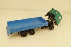 Камаз-53212, бортовой, зеленый/синий, Арек 1:43
