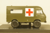 Renault SG2 2E 4x4 Van Sanitaire Ambulance 1968, Hachette 1:43