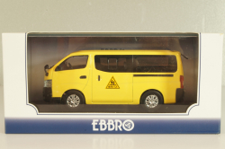 Nissan NV350 Caravan School bus 2012 light/yellow, 45597, Ebbro 1:43