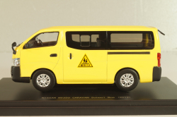 Nissan NV350 Caravan School bus 2012 light/yellow, 45597, Ebbro 1:43