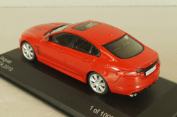 Jaguar XFR 2010, red, 322640, WhiteBox 1:43