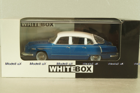 Tatra 603 1970, blue/white, WB152, WhiteBox 1:43
