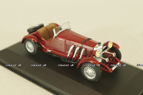 Mercedes-Benz SSK 1928, red, WB204, WhiteBox 1:43