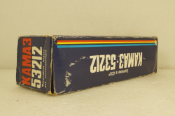 Камаз-53212 бортовой, на резине красный/серый, Арек 1:43