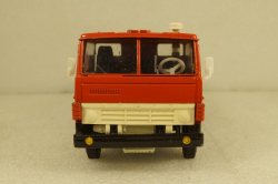 Камаз-53212 бортовой, на резине красный/серый, Арек 1:43