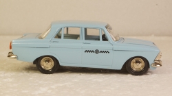 Москвич-412, такси, А2 Март 1984г. Тантал/Радон 1:43
