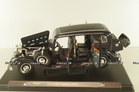 Horch 851 Pullman 1935, black, 32109, Ricko 1:18