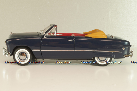 Ford Convertible 1949, dark blue, Franklin Mint 1:24
