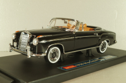 Mercedes-Benz 220 SE Cabriolet 1958, black, 3553, Sun Star 1:18