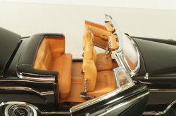 Mercedes-Benz 220 SE Cabriolet 1958, black, 3553, Sun Star 1:18