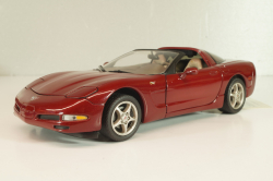 Chevrolet Corvette Coupe (C4) 50th Anniversary 1996, red, B11C471, Franklin Mint 1:24