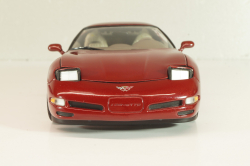 Chevrolet Corvette Coupe (C4) 50th Anniversary 1996, red, B11C471, Franklin Mint 1:24