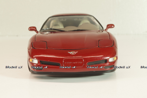 Chevrolet Corvette Coupe (C4) 50th Anniversary 1996, red, B11C471, Franklin Mint 1:24