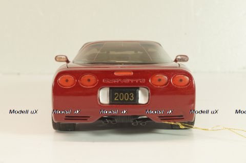 Chevrolet Corvette Coupe (C4) 50th Anniversary 1996, red, B11C471, Franklin Mint 1:24