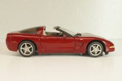 Chevrolet Corvette Coupe (C4) 50th Anniversary 1996, red, B11C471, Franklin Mint 1:24
