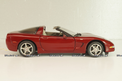 Chevrolet Corvette Coupe (C4) 50th Anniversary 1996, red, B11C471, Franklin Mint 1:24