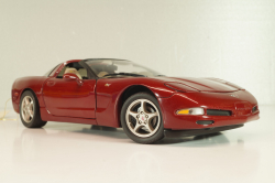 Chevrolet Corvette Coupe (C4) 50th Anniversary 1996, red, B11C471, Franklin Mint 1:24