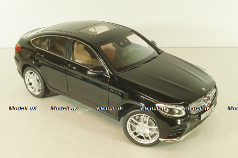 Mercedes-Benz GLC Coupe (X253) 2015, black, 118000005, Iscale 1:18