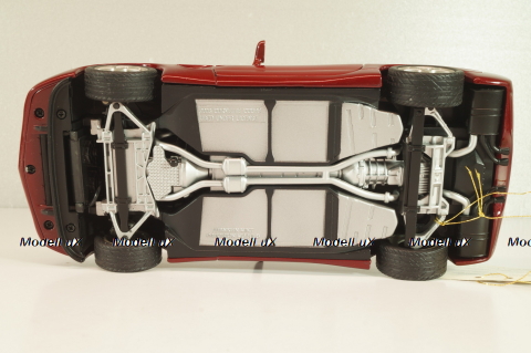 Chevrolet Corvette Coupe (C4) 50th Anniversary 1996, red, B11C471, Franklin Mint 1:24