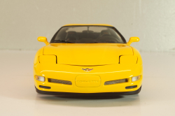 Chevrolet Corvette Z06 (C5) 50th Anniversary 2003, yellow, B11C474, Franklin Mint 1:24